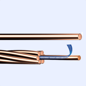 Alambres y Cables de Cobre NU Con Cinta de Identificación Semidura y Dura